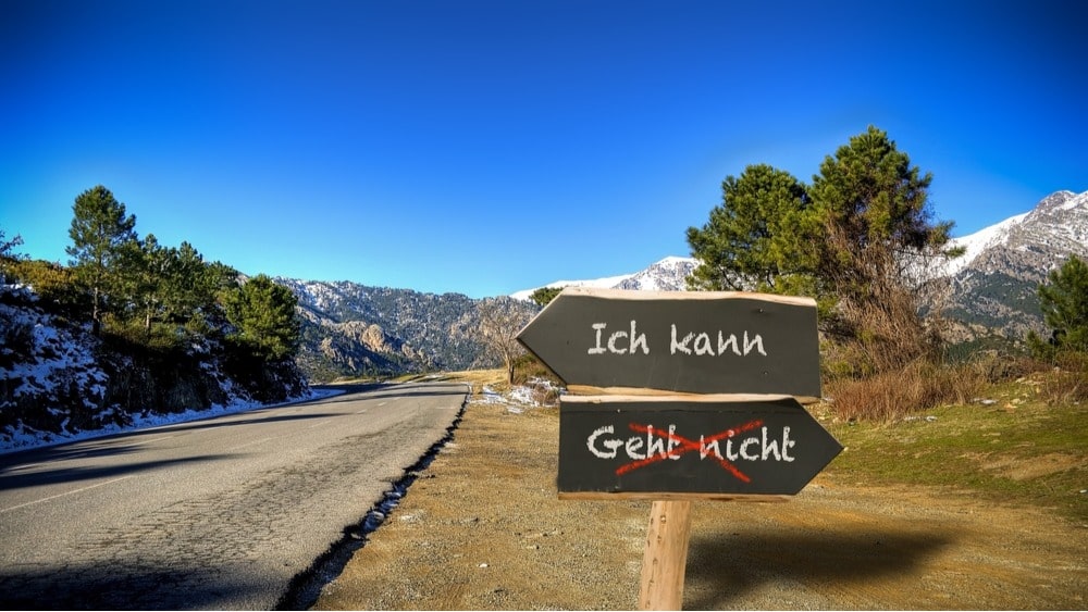 Wegzweigung: Ich kann, Geht nicht